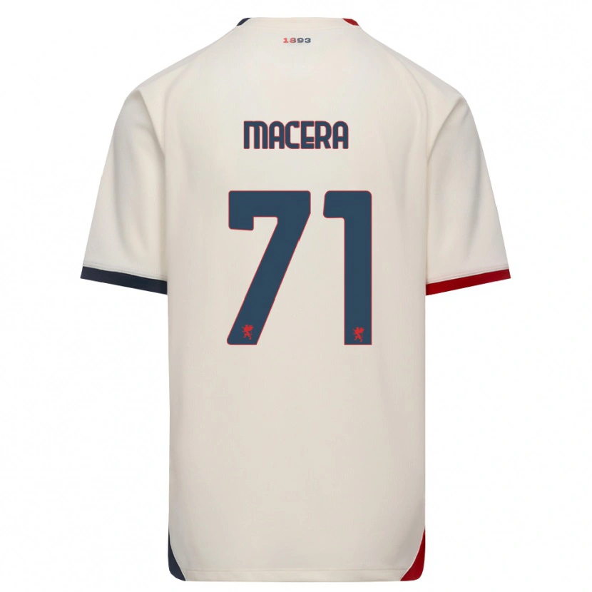 Danxen Damen Matilde Macera #71 Creme Rot Auswärtstrikot Trikot 2026/27 T-Shirt Schweiz