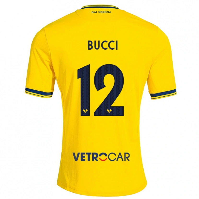 Danxen Damen Irene Bucci #12 Gelb Rot Auswärtstrikot Trikot 2026/27 T-Shirt Schweiz