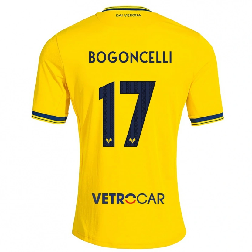 Danxen Damen Pietro Bogoncelli #17 Gelb Rot Auswärtstrikot Trikot 2026/27 T-Shirt Schweiz