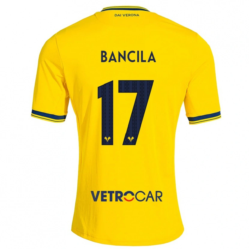 Danxen Damen Darius Bancila #17 Gelb Rot Auswärtstrikot Trikot 2026/27 T-Shirt Schweiz