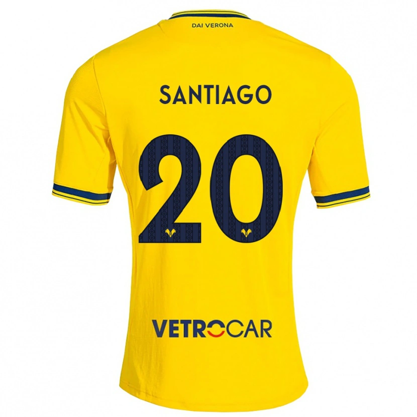 Danxen Damen Yellu Santiago #20 Gelb Rot Auswärtstrikot Trikot 2026/27 T-Shirt Schweiz