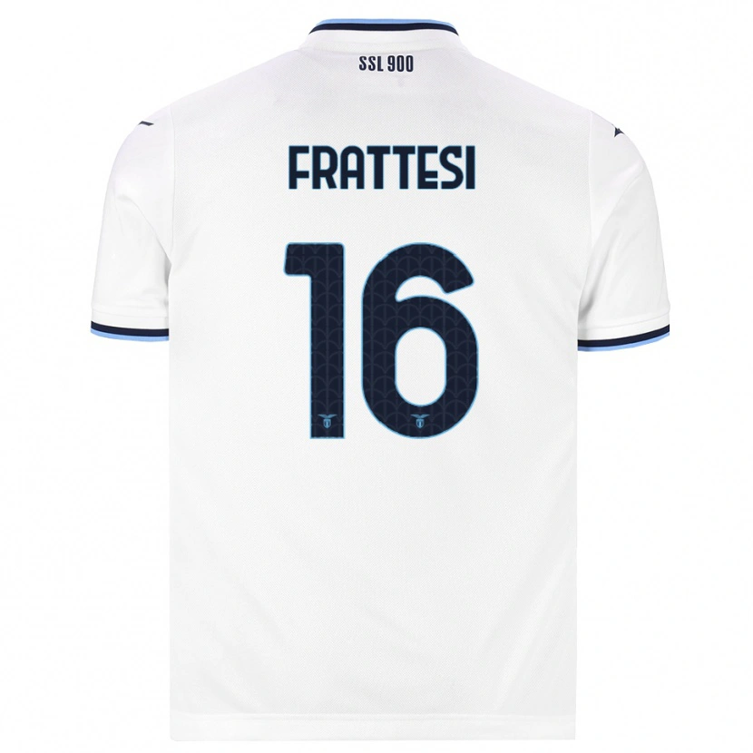 Danxen Damen Davide Frattesi #16 Weiß Dunkelblau Auswärtstrikot Trikot 2026/27 T-Shirt Schweiz