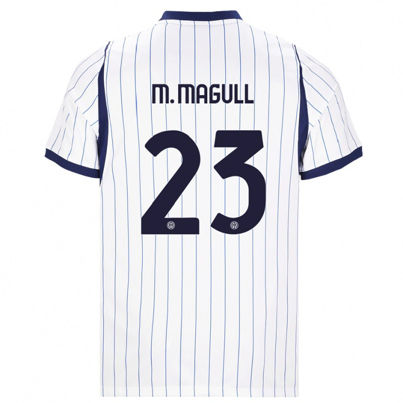 Danxen Damen Lina Maria Magull #23 Weiß Dunkelblau Auswärtstrikot Trikot 2026/27 T-Shirt Schweiz