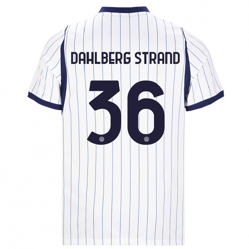 Danxen Damen Jonas Dahlberg Strand #36 Weiß Dunkelblau Auswärtstrikot Trikot 2026/27 T-Shirt Schweiz