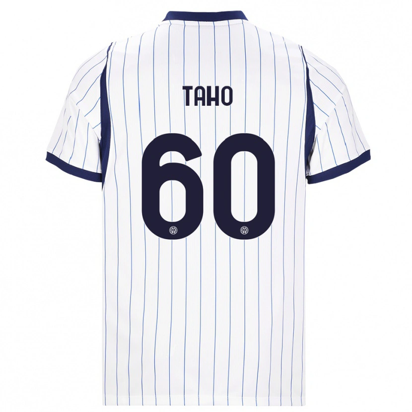 Danxen Damen Alain Taho #60 Weiß Dunkelblau Auswärtstrikot Trikot 2026/27 T-Shirt Schweiz