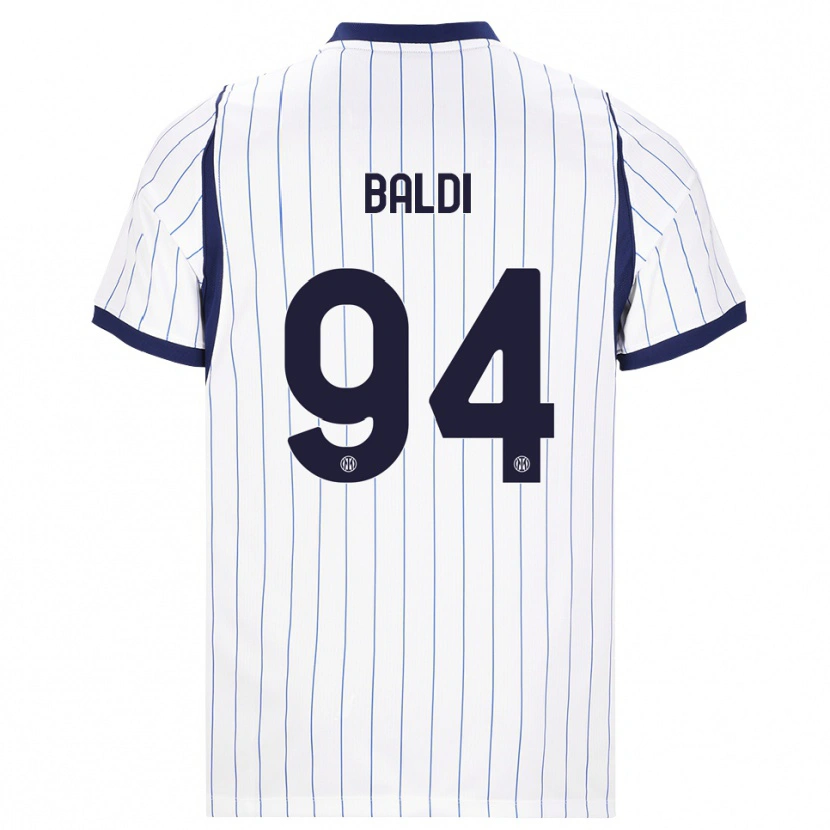 Danxen Damen Rachele Baldi #94 Weiß Dunkelblau Auswärtstrikot Trikot 2026/27 T-Shirt Schweiz
