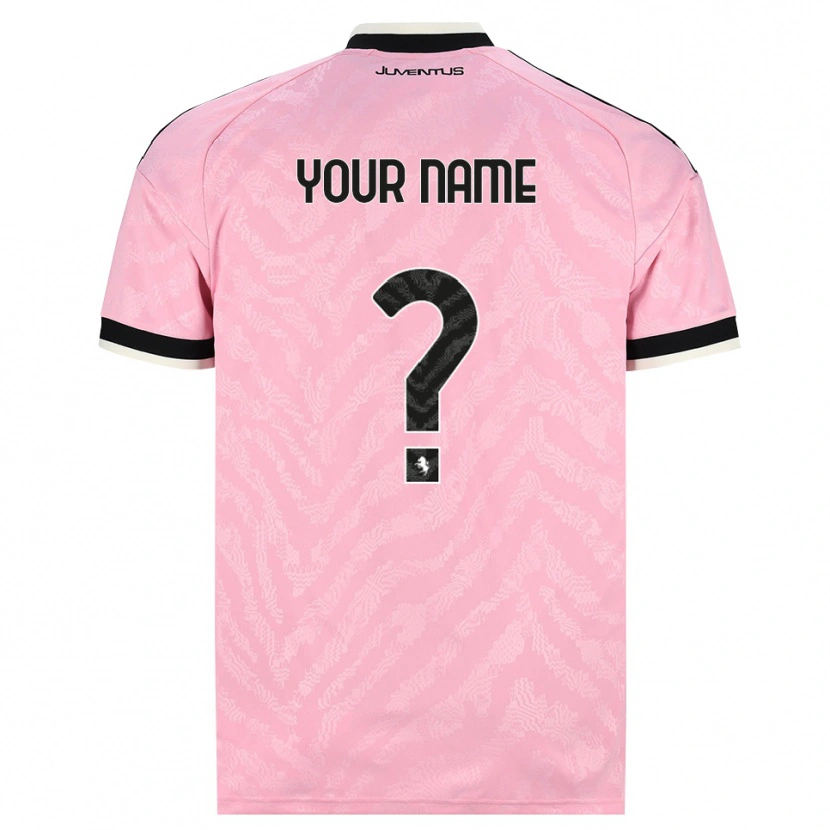 Danxen Damen Ihren Namen #0 Pink Schwarz Auswärtstrikot Trikot 2026/27 T-Shirt Schweiz
