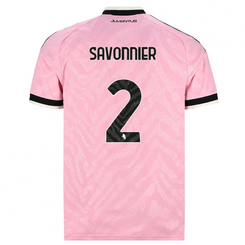 Danxen Damen Nelson Savonnier #2 Pink Schwarz Auswärtstrikot Trikot 2026/27 T-Shirt Schweiz