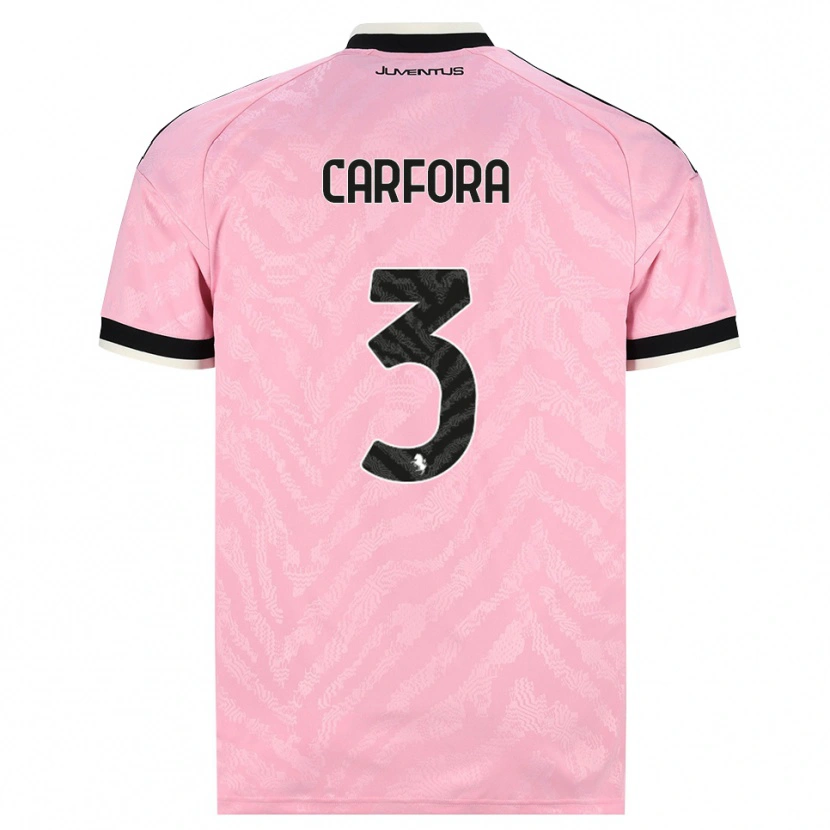 Danxen Damen Riccardo Carfora #3 Pink Schwarz Auswärtstrikot Trikot 2026/27 T-Shirt Schweiz