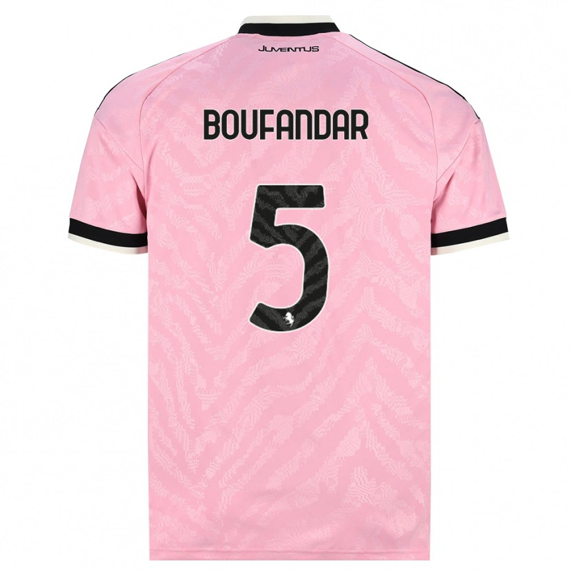 Danxen Damen Adam Boufandar #5 Pink Schwarz Auswärtstrikot Trikot 2026/27 T-Shirt Schweiz
