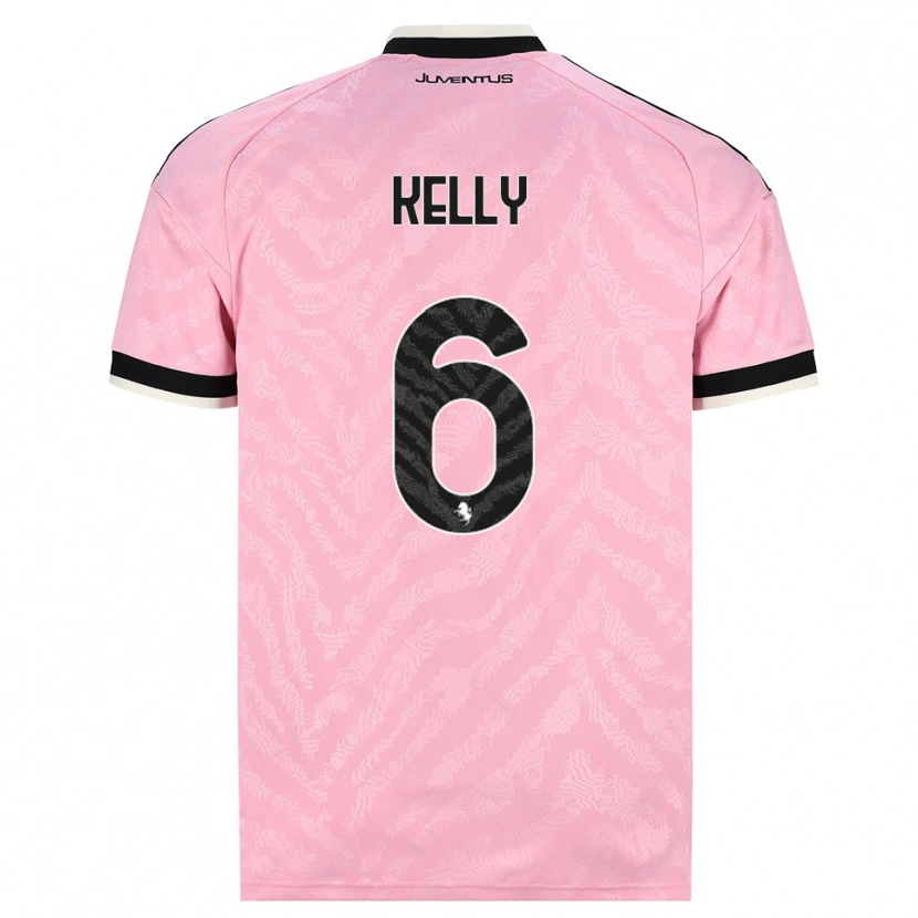 Danxen Damen Lloyd Kelly #6 Pink Schwarz Auswärtstrikot Trikot 2026/27 T-Shirt Schweiz