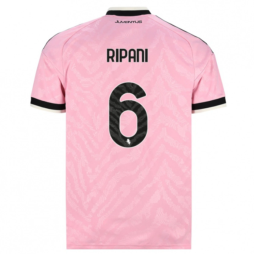 Danxen Damen Diego Ripani #6 Pink Schwarz Auswärtstrikot Trikot 2026/27 T-Shirt Schweiz