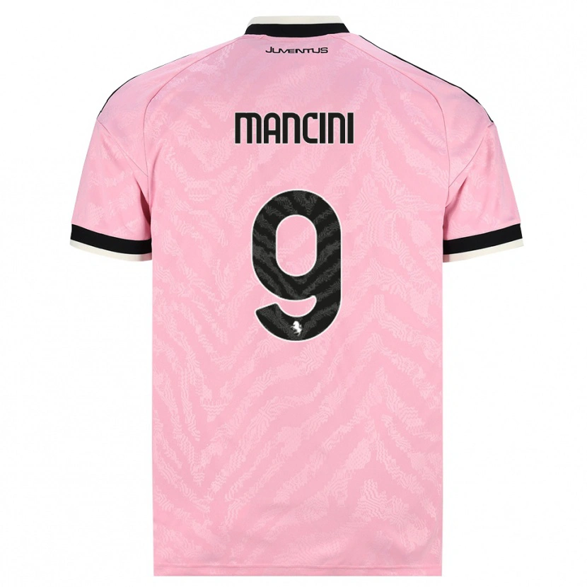 Danxen Damen Tommaso Mancini #9 Pink Schwarz Auswärtstrikot Trikot 2026/27 T-Shirt Schweiz