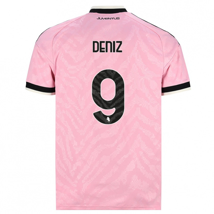 Danxen Damen Esad Deniz #9 Pink Schwarz Auswärtstrikot Trikot 2026/27 T-Shirt Schweiz