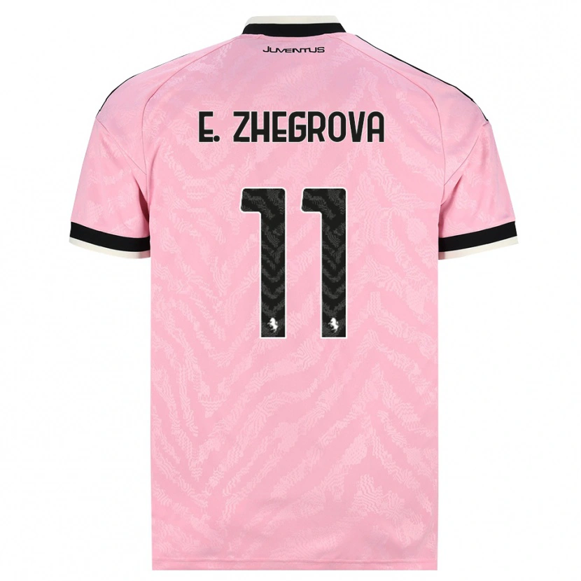 Danxen Damen Edon Zhegrova #11 Pink Schwarz Auswärtstrikot Trikot 2026/27 T-Shirt Schweiz