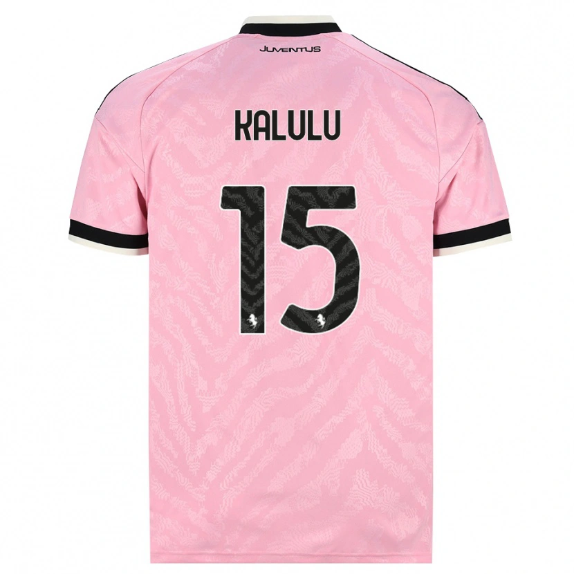Danxen Damen Pierre Kalulu #15 Pink Schwarz Auswärtstrikot Trikot 2026/27 T-Shirt Schweiz
