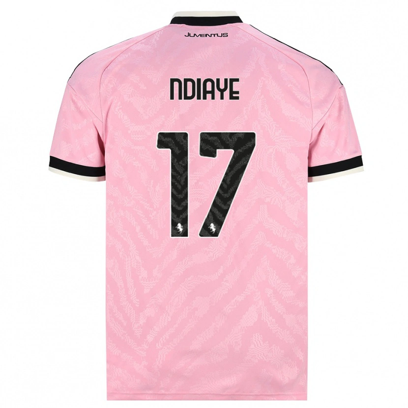 Danxen Damen Modou Ndiaye #17 Pink Schwarz Auswärtstrikot Trikot 2026/27 T-Shirt Schweiz