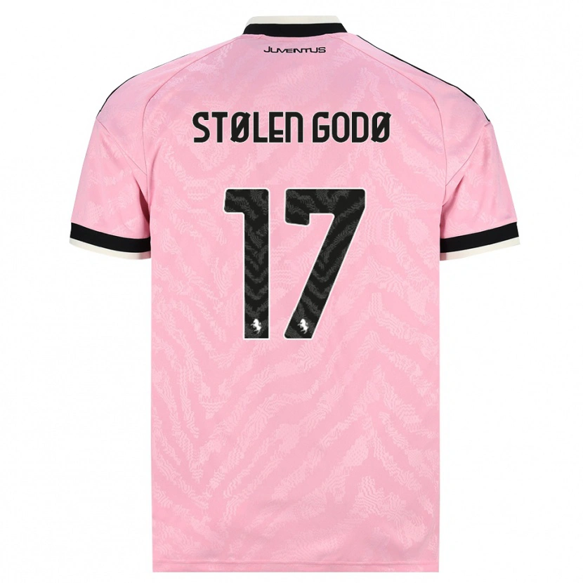 Danxen Damen Emma Stølen Godø #17 Pink Schwarz Auswärtstrikot Trikot 2026/27 T-Shirt Schweiz