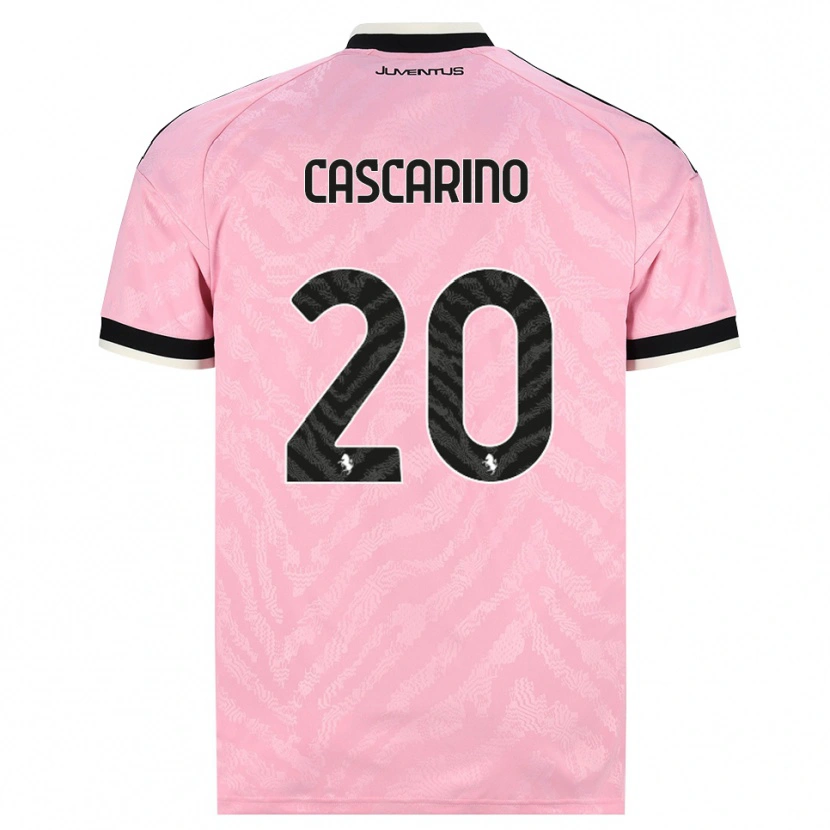 Danxen Damen Estelle Cascarino #20 Pink Schwarz Auswärtstrikot Trikot 2026/27 T-Shirt Schweiz