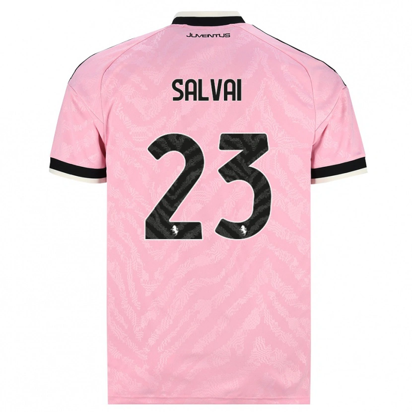 Danxen Damen Cecilia Salvai #23 Pink Schwarz Auswärtstrikot Trikot 2026/27 T-Shirt Schweiz