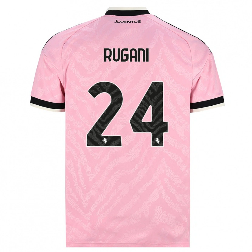 Danxen Damen Daniele Rugani #24 Pink Schwarz Auswärtstrikot Trikot 2026/27 T-Shirt Schweiz