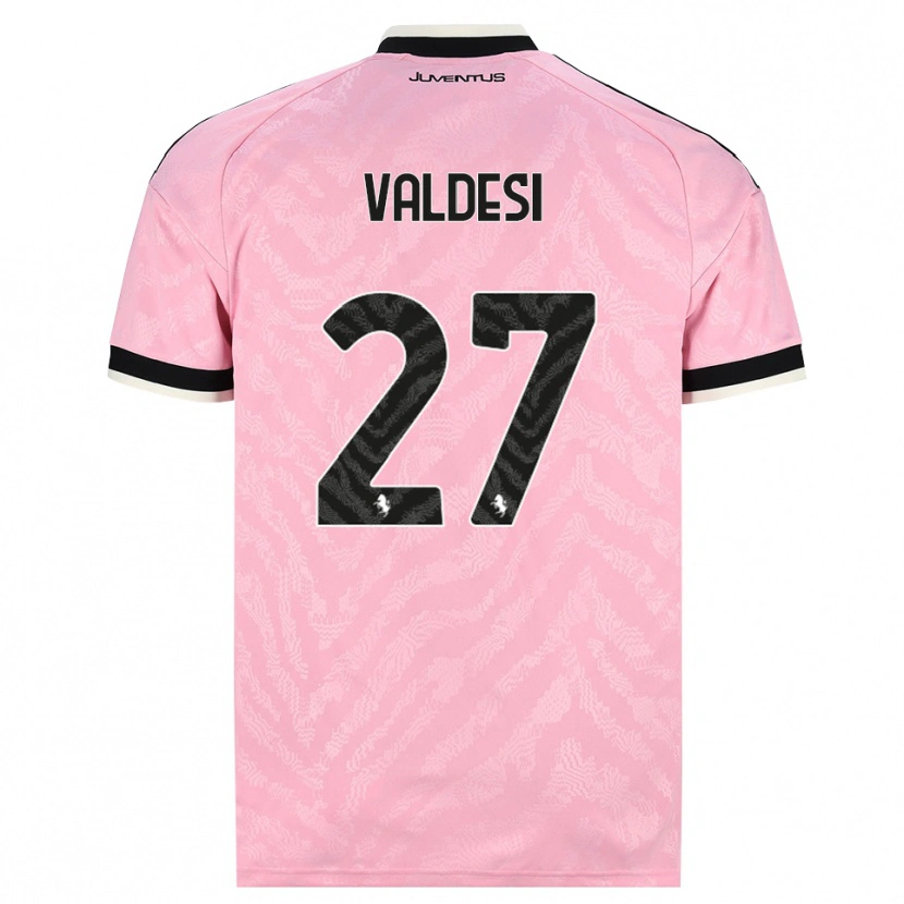 Danxen Damen Andrea Valdesi #27 Pink Schwarz Auswärtstrikot Trikot 2026/27 T-Shirt Schweiz