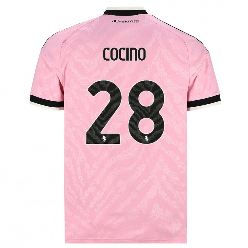 Danxen Damen Martina Cocino #28 Pink Schwarz Auswärtstrikot Trikot 2026/27 T-Shirt Schweiz