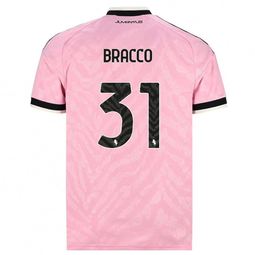 Danxen Damen Luca Bracco #31 Pink Schwarz Auswärtstrikot Trikot 2026/27 T-Shirt Schweiz