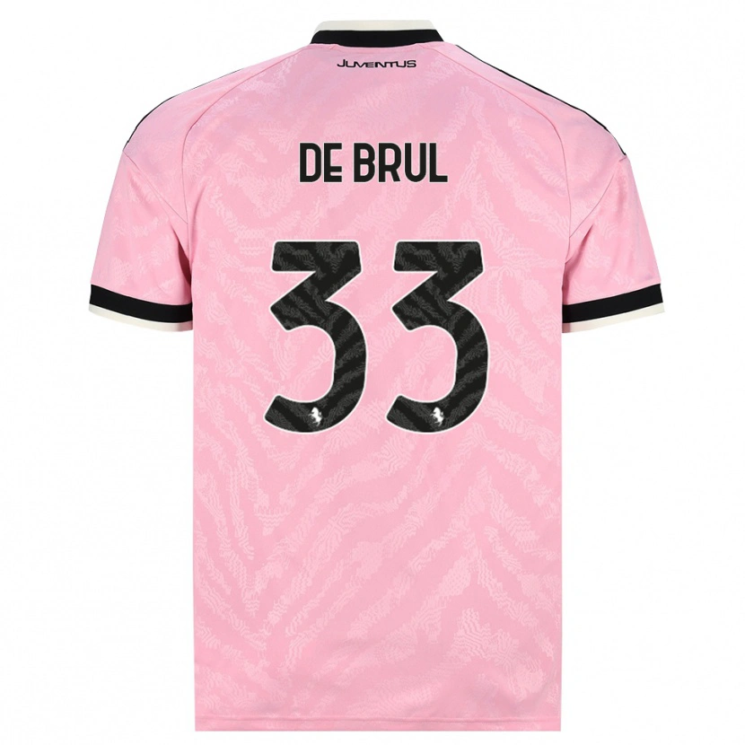 Danxen Damen Maxime De Brul #33 Pink Schwarz Auswärtstrikot Trikot 2026/27 T-Shirt Schweiz