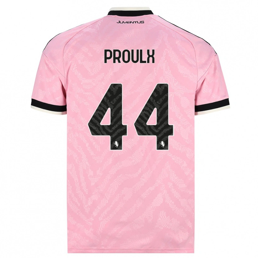 Danxen Damen Lysianne Proulx #44 Pink Schwarz Auswärtstrikot Trikot 2026/27 T-Shirt Schweiz