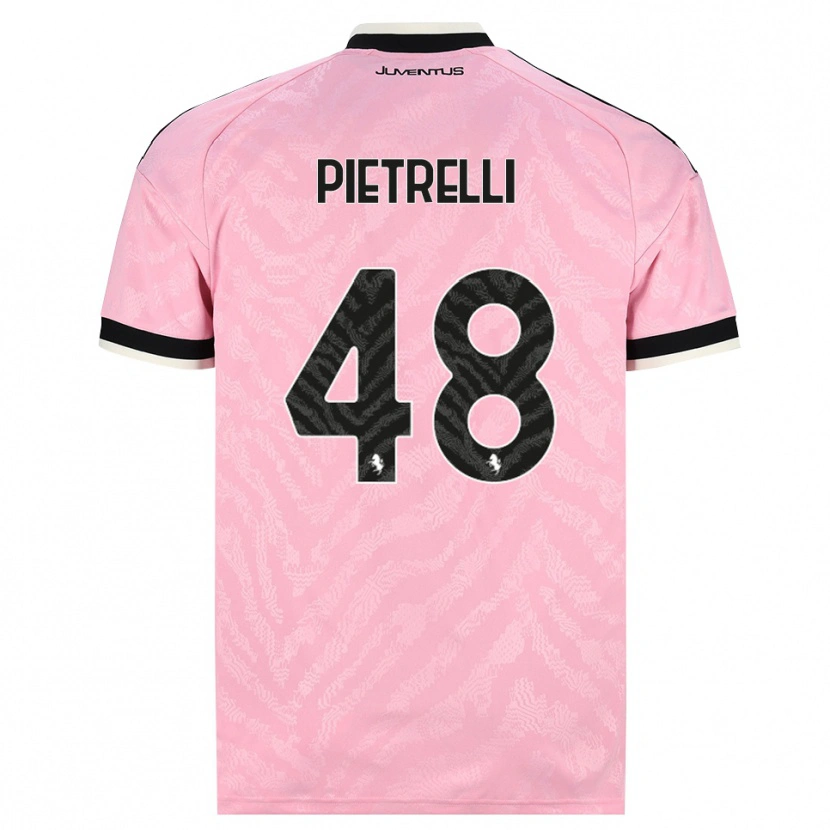 Danxen Damen Alessandro Pietrelli #48 Pink Schwarz Auswärtstrikot Trikot 2026/27 T-Shirt Schweiz
