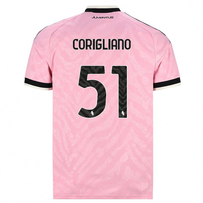 Danxen Damen Thomas Corigliano #51 Pink Schwarz Auswärtstrikot Trikot 2026/27 T-Shirt Schweiz