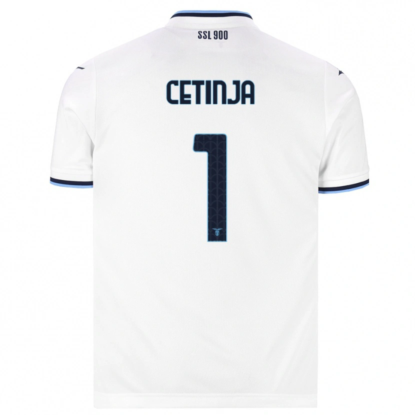 Danxen Damen Sara Cetinja #1 Weiß Dunkelblau Auswärtstrikot Trikot 2026/27 T-Shirt Schweiz
