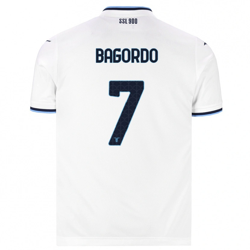 Danxen Damen Cristian Bagordo #7 Weiß Dunkelblau Auswärtstrikot Trikot 2026/27 T-Shirt Schweiz