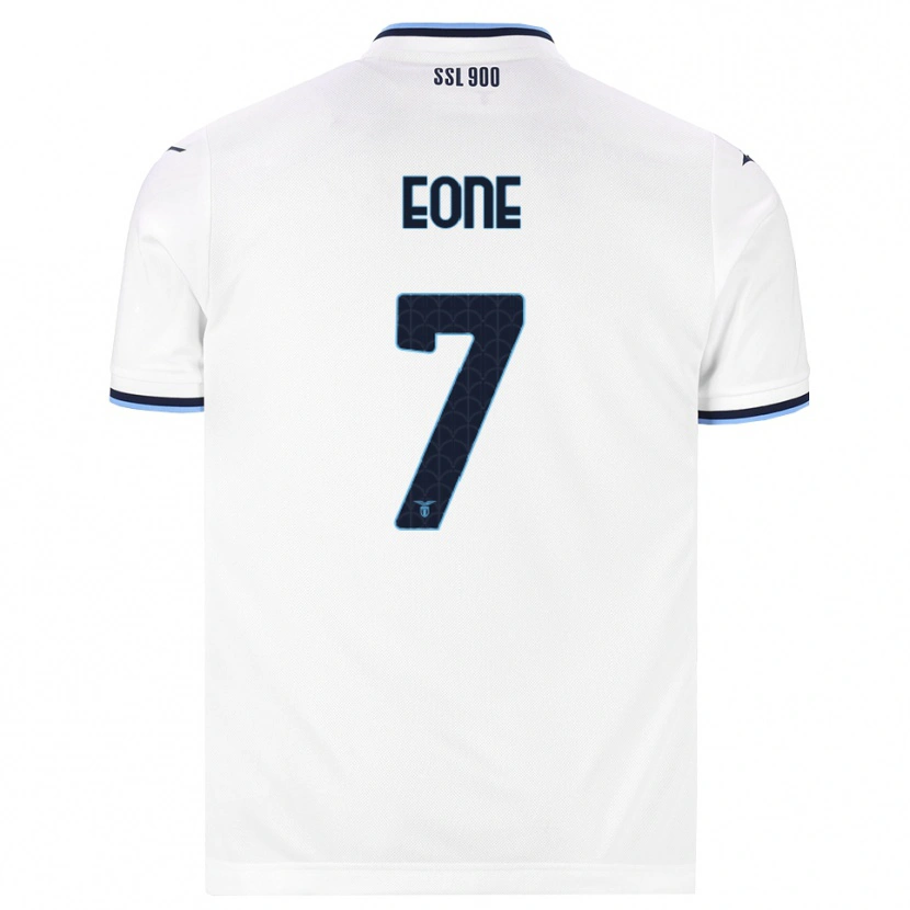 Danxen Damen Emmanuel Eone #7 Weiß Dunkelblau Auswärtstrikot Trikot 2026/27 T-Shirt Schweiz