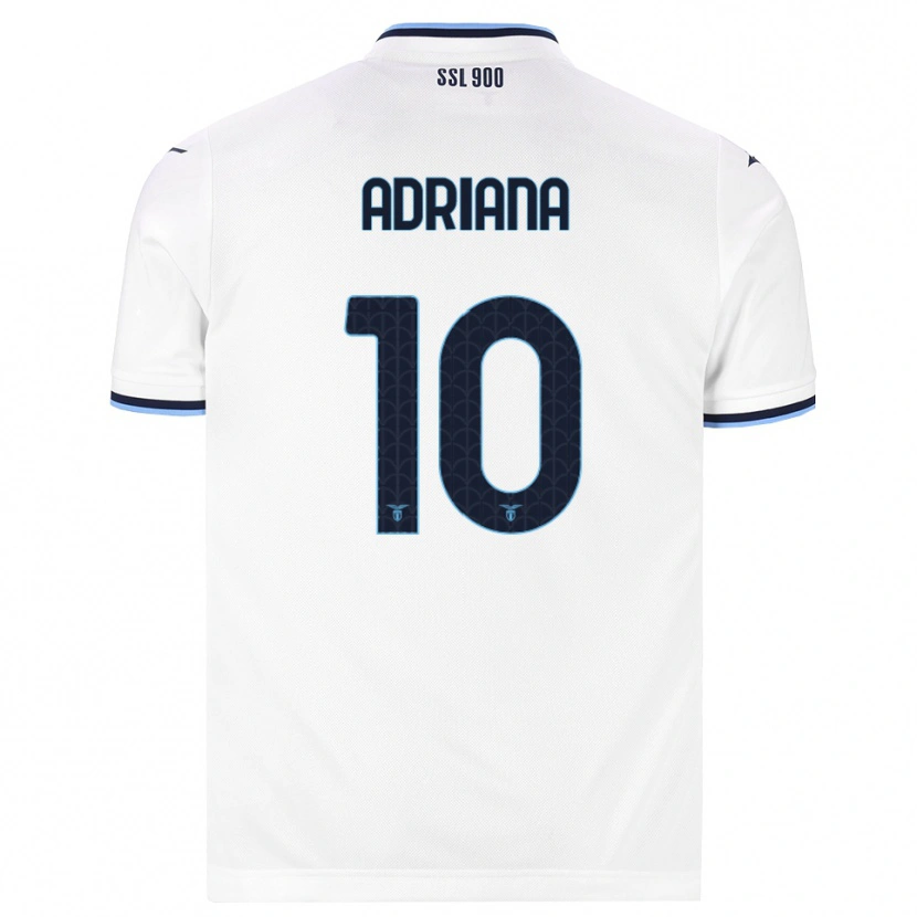 Danxen Damen Adriana Martín Santamaría #10 Weiß Dunkelblau Auswärtstrikot Trikot 2026/27 T-Shirt Schweiz
