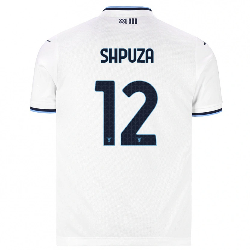 Danxen Damen Kleo Shpuza #12 Weiß Dunkelblau Auswärtstrikot Trikot 2026/27 T-Shirt Schweiz