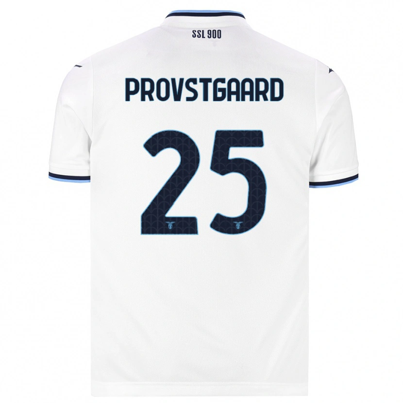 Danxen Damen Oliver Provstgaard #25 Weiß Dunkelblau Auswärtstrikot Trikot 2026/27 T-Shirt Schweiz