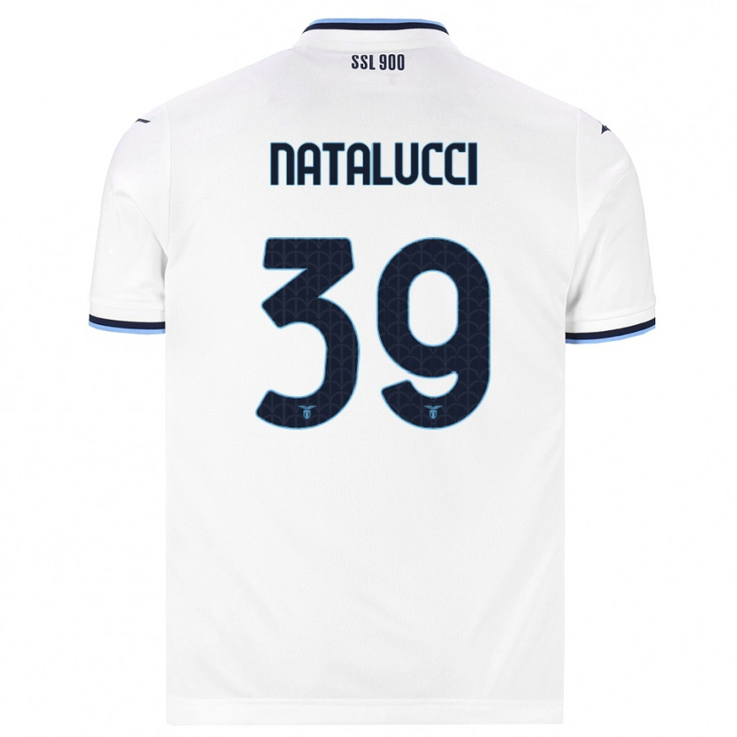 Danxen Damen Serena Natalucci #39 Weiß Dunkelblau Auswärtstrikot Trikot 2026/27 T-Shirt Schweiz