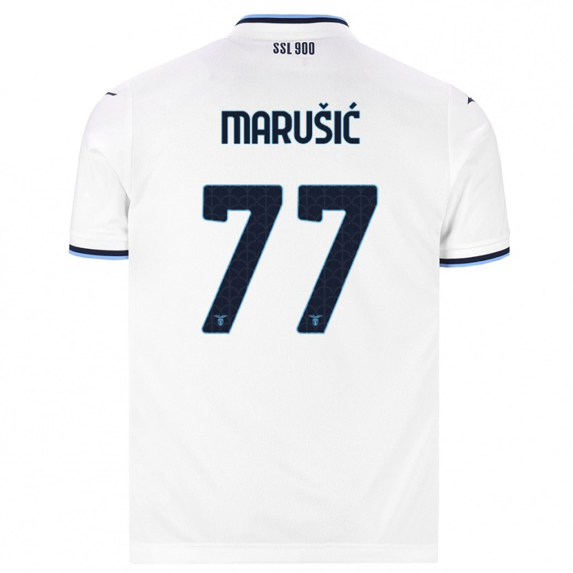 Danxen Damen Adam Marusic #77 Weiß Dunkelblau Auswärtstrikot Trikot 2026/27 T-Shirt Schweiz