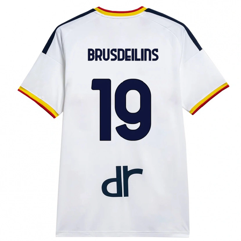 Danxen Damen Bilal Brusdeilins #19 Weiß Gelb Rot Auswärtstrikot Trikot 2026/27 T-Shirt Schweiz