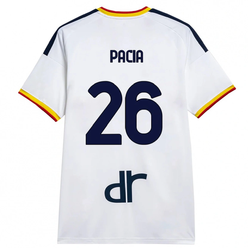 Danxen Damen Fabiano Pacia #26 Weiß Gelb Rot Auswärtstrikot Trikot 2026/27 T-Shirt Schweiz