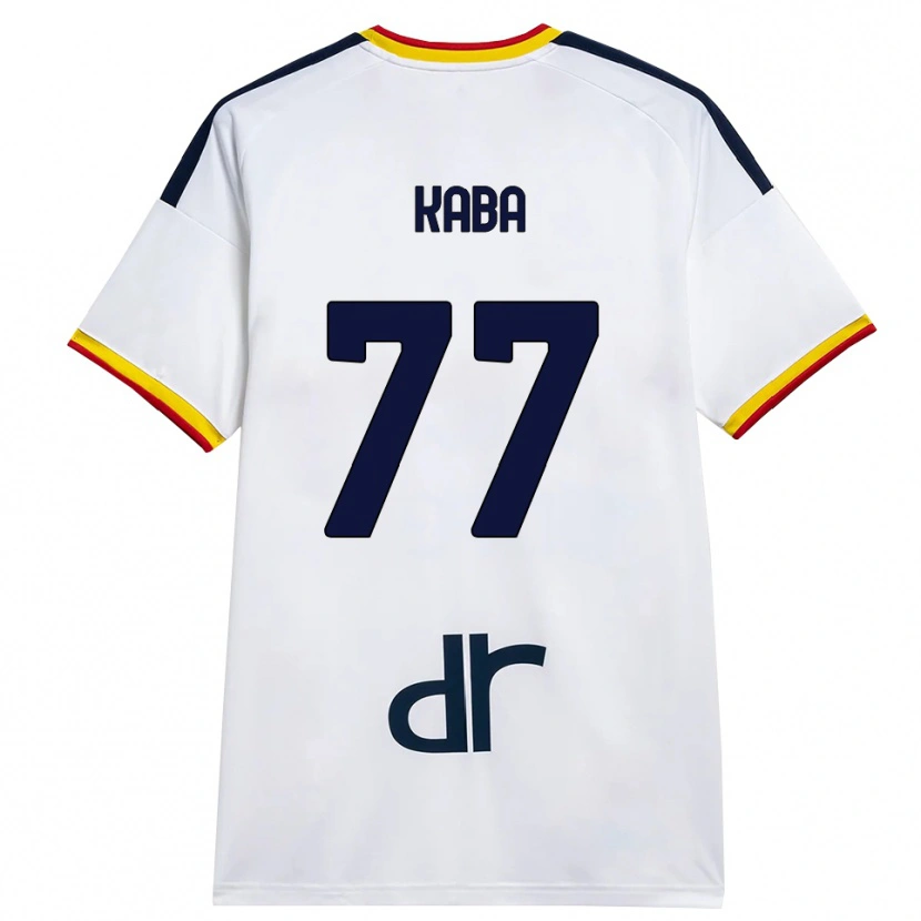 Danxen Damen Mohamed Kaba #77 Weiß Gelb Rot Auswärtstrikot Trikot 2026/27 T-Shirt Schweiz