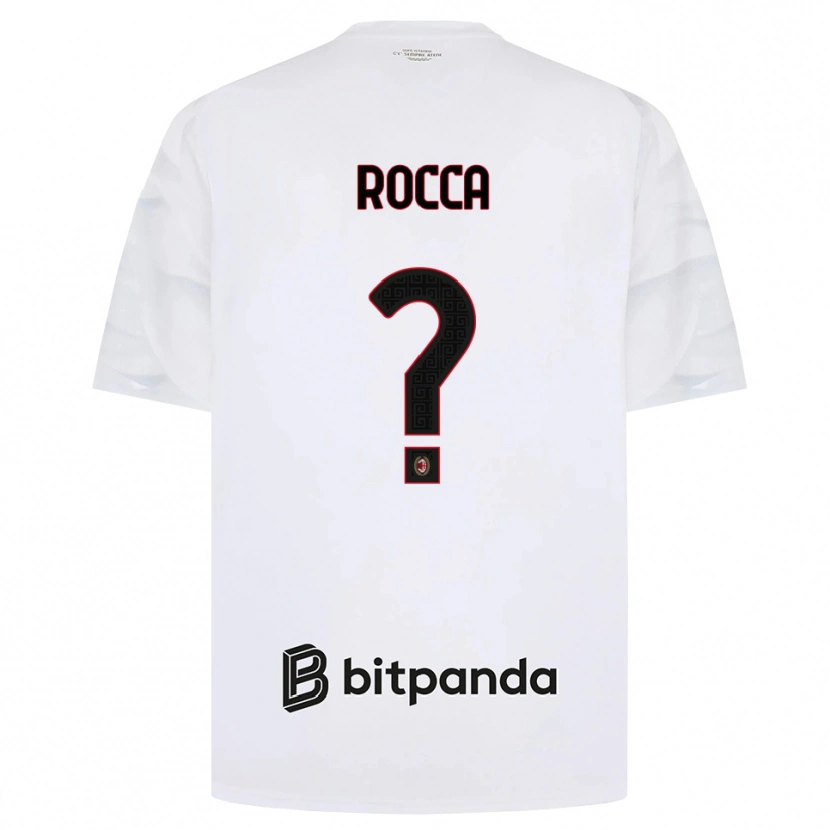 Danxen Damen Ludovico Rocca #0 Weiß Rot Schwarz Auswärtstrikot Trikot 2026/27 T-Shirt Schweiz