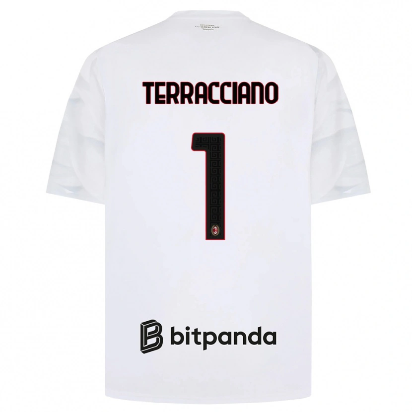 Danxen Damen Pietro Terracciano #1 Weiß Rot Schwarz Auswärtstrikot Trikot 2026/27 T-Shirt Schweiz
