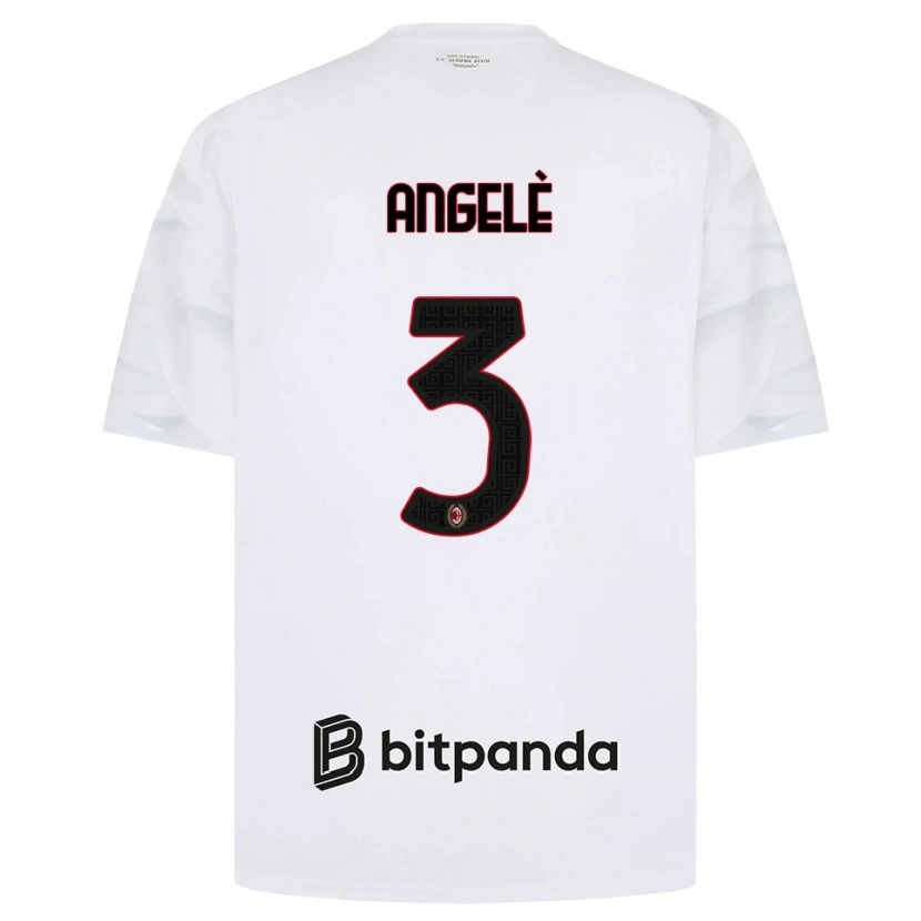Danxen Damen Gregorio Angelè #3 Weiß Rot Schwarz Auswärtstrikot Trikot 2026/27 T-Shirt Schweiz
