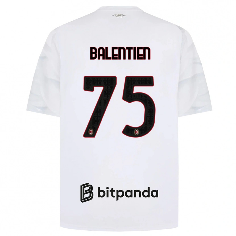 Danxen Damen Cheveyo Balentien #75 Weiß Rot Schwarz Auswärtstrikot Trikot 2026/27 T-Shirt Schweiz