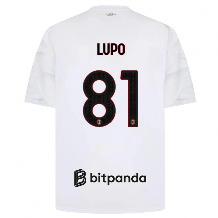 Danxen Damen Simone Lupo #81 Weiß Rot Schwarz Auswärtstrikot Trikot 2026/27 T-Shirt Schweiz