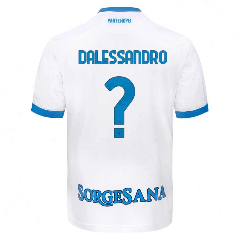 Danxen Damen Nicola Dalessandro #0 Weiß Hellblau Auswärtstrikot Trikot 2026/27 T-Shirt Schweiz