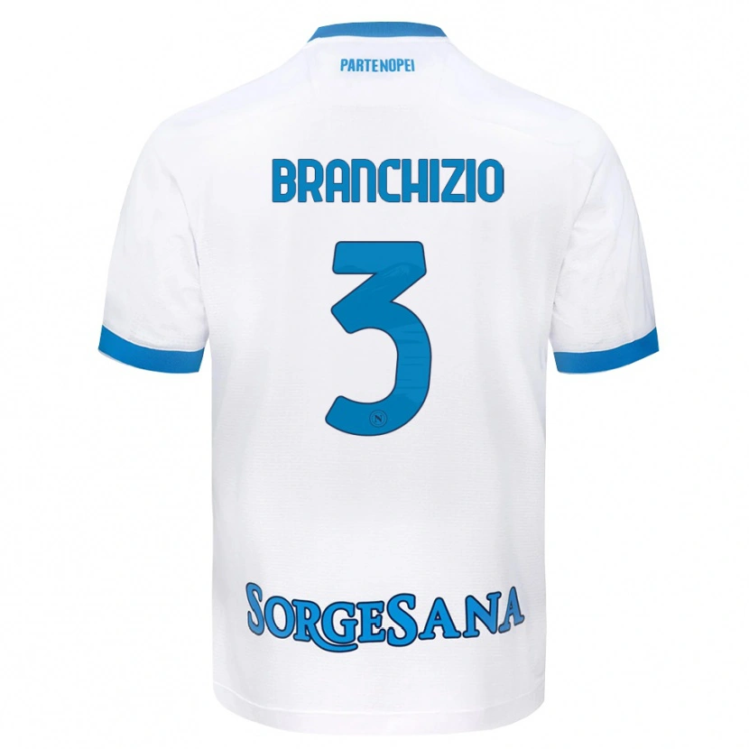 Danxen Damen Agostino Branchizio #3 Weiß Hellblau Auswärtstrikot Trikot 2026/27 T-Shirt Schweiz